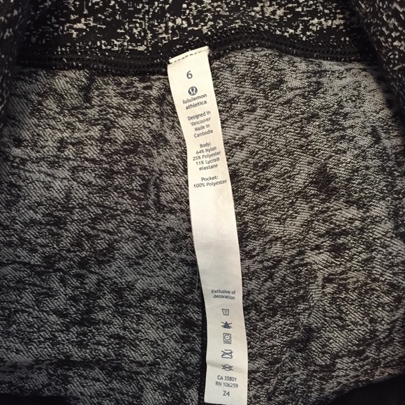Lululemon | Black & White Jogger Pants - Picture 4 of 7